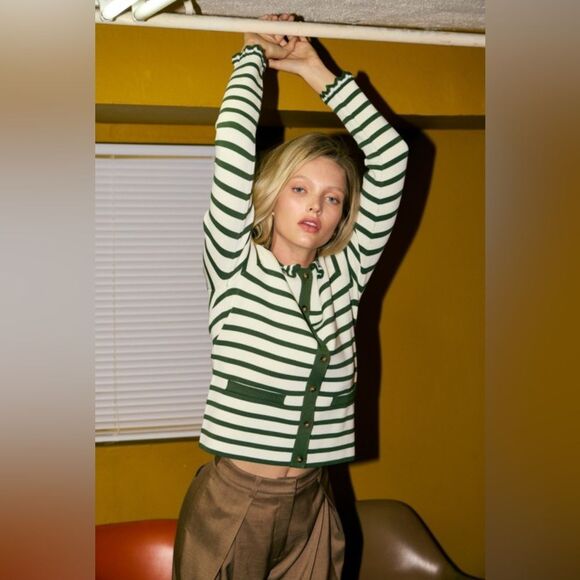 007. Presley Cardigan- Cappucino - Picture 3 of 5